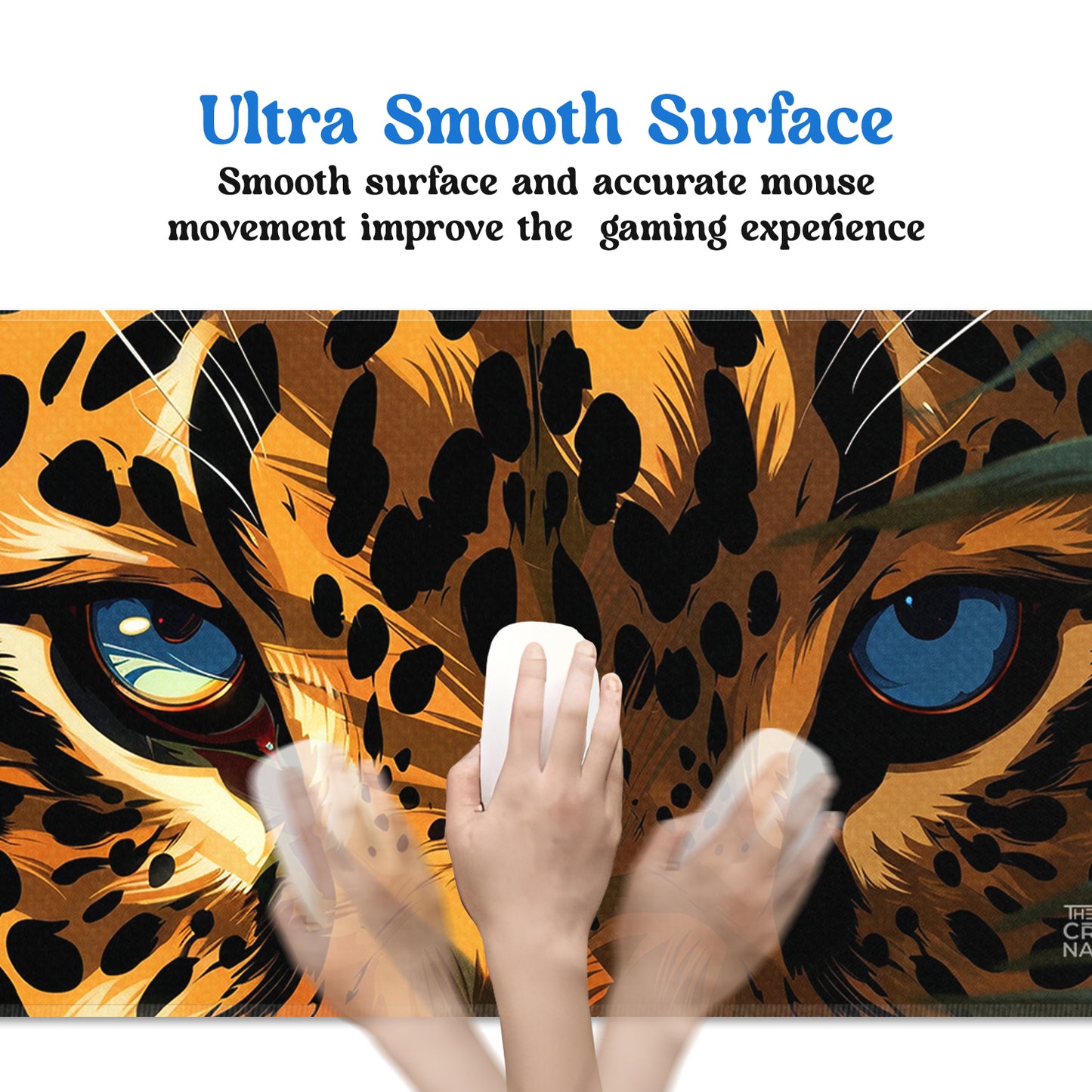 Eyes of the Wild Stiched Desk Mat