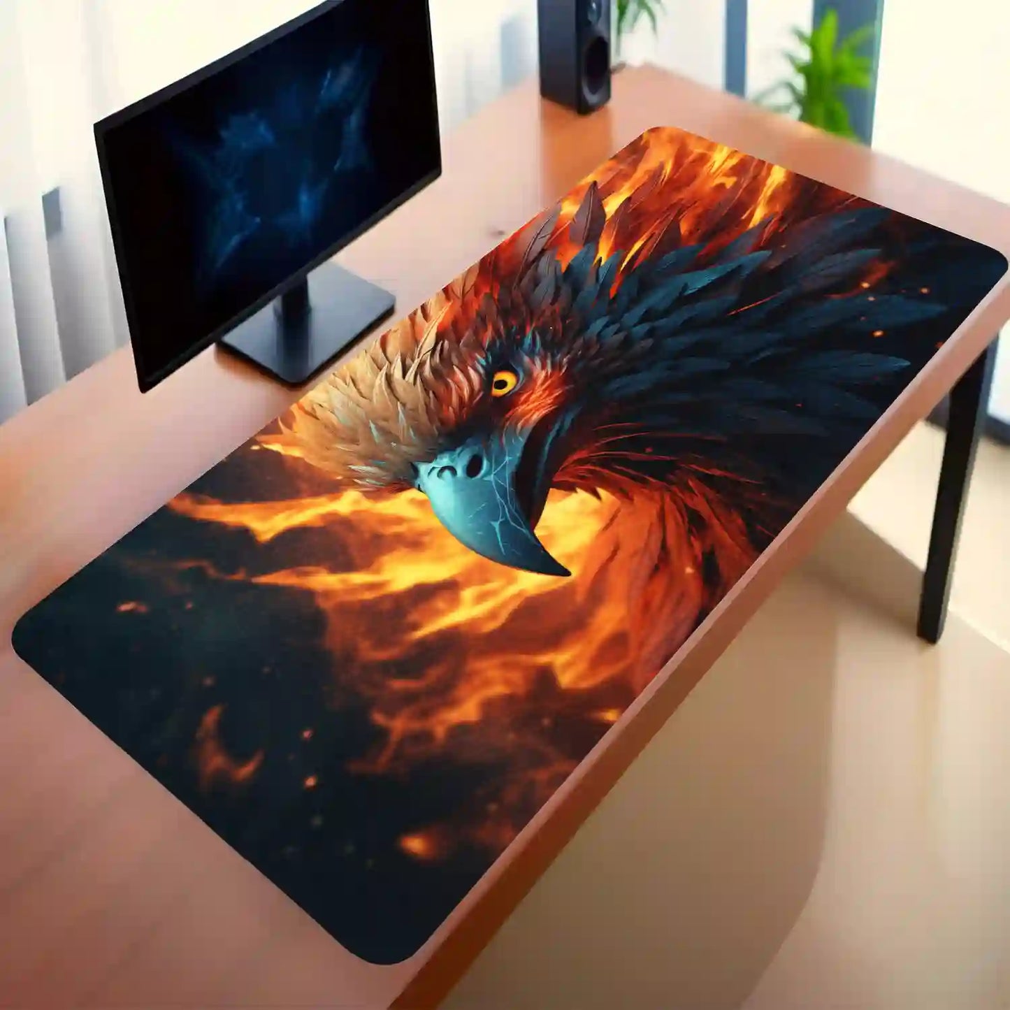 Ethereal Forest eagle Desk Mat