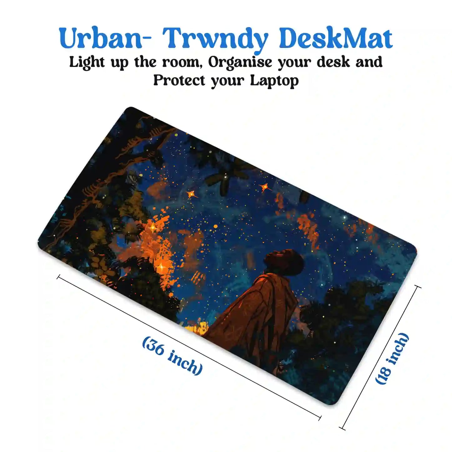 Stargazer's Dream Desk Mat