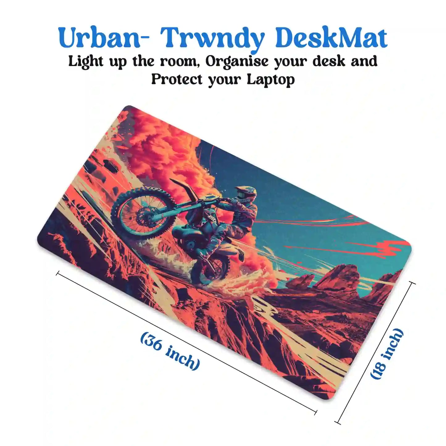 Epic Off-Road Adventure Desk Mat