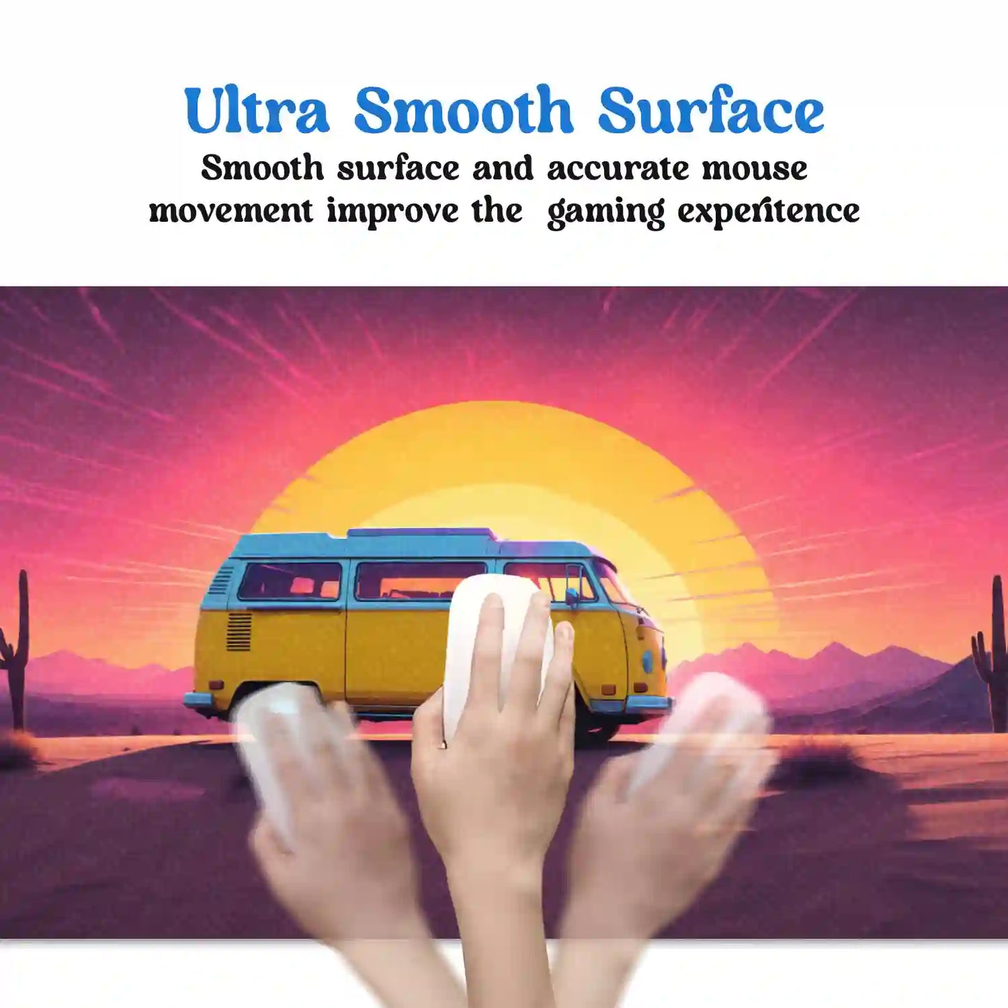 Sunset Journey Desk Mat