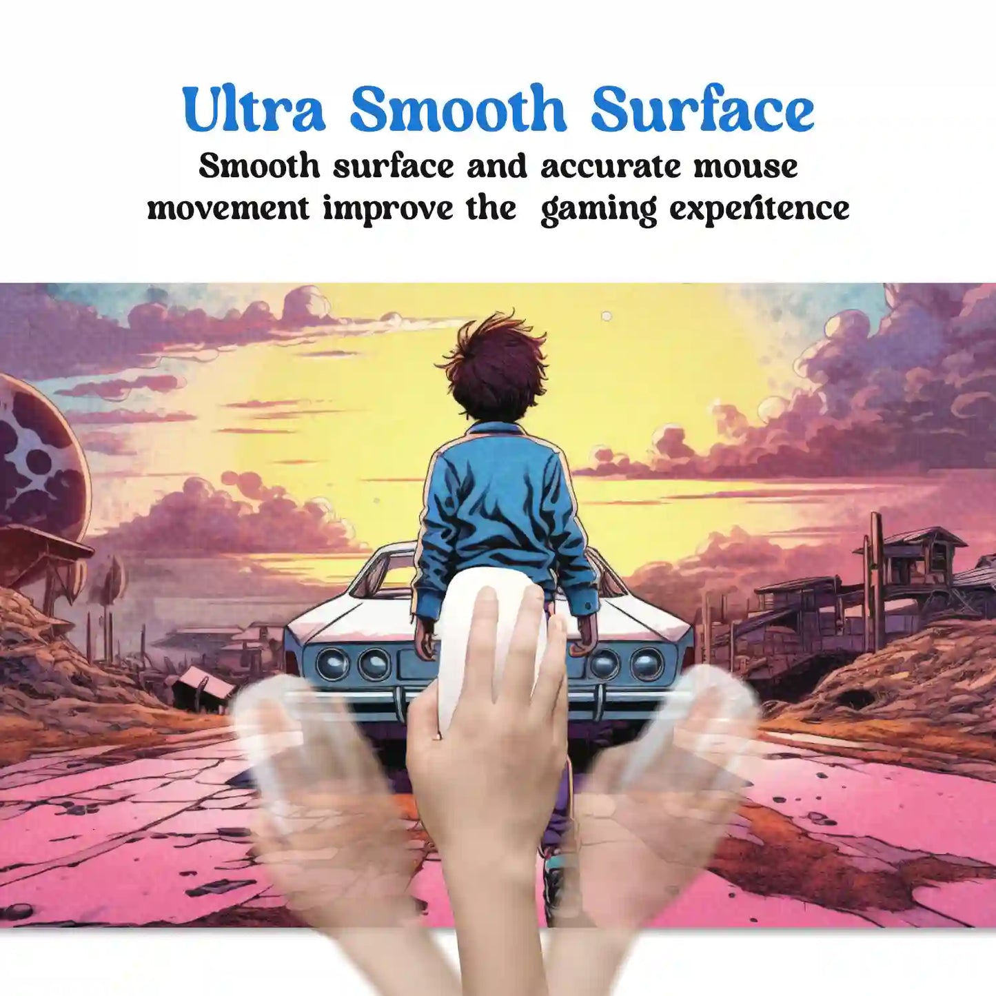 Journey into the Unknown Desk Mat