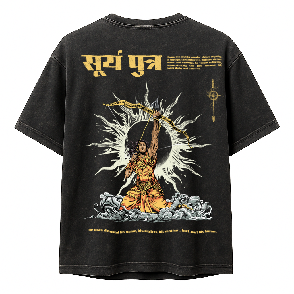 Surya Putra Karna Oversized T-Shirt