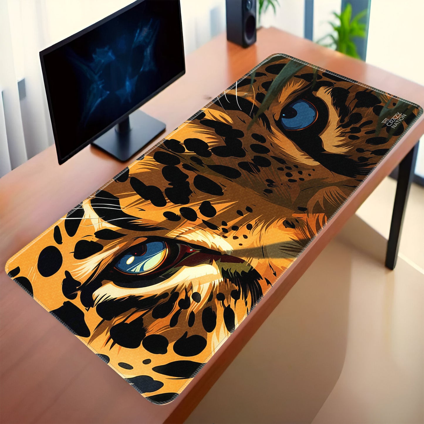 Eyes of the Wild Stiched Desk Mat