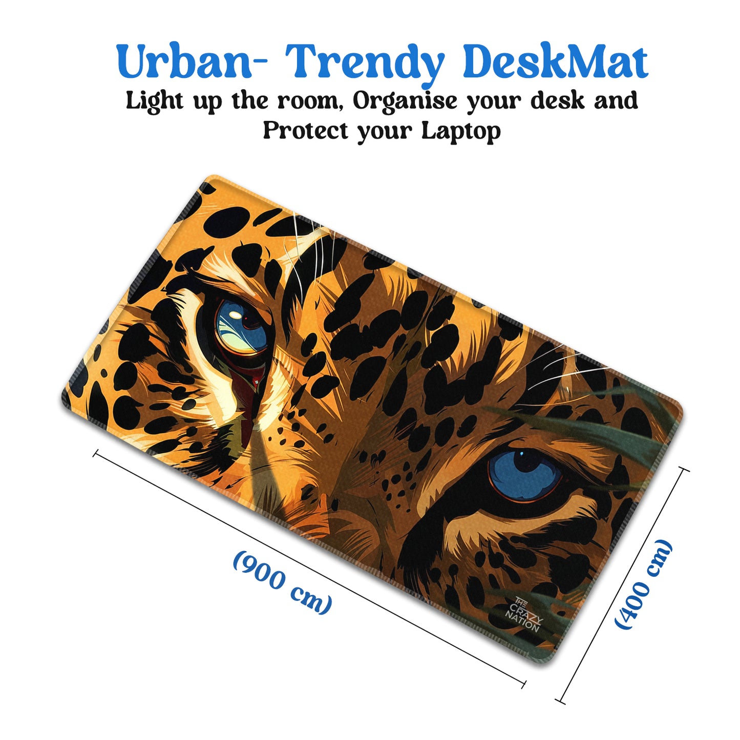 Eyes of the Wild Stiched Desk Mat