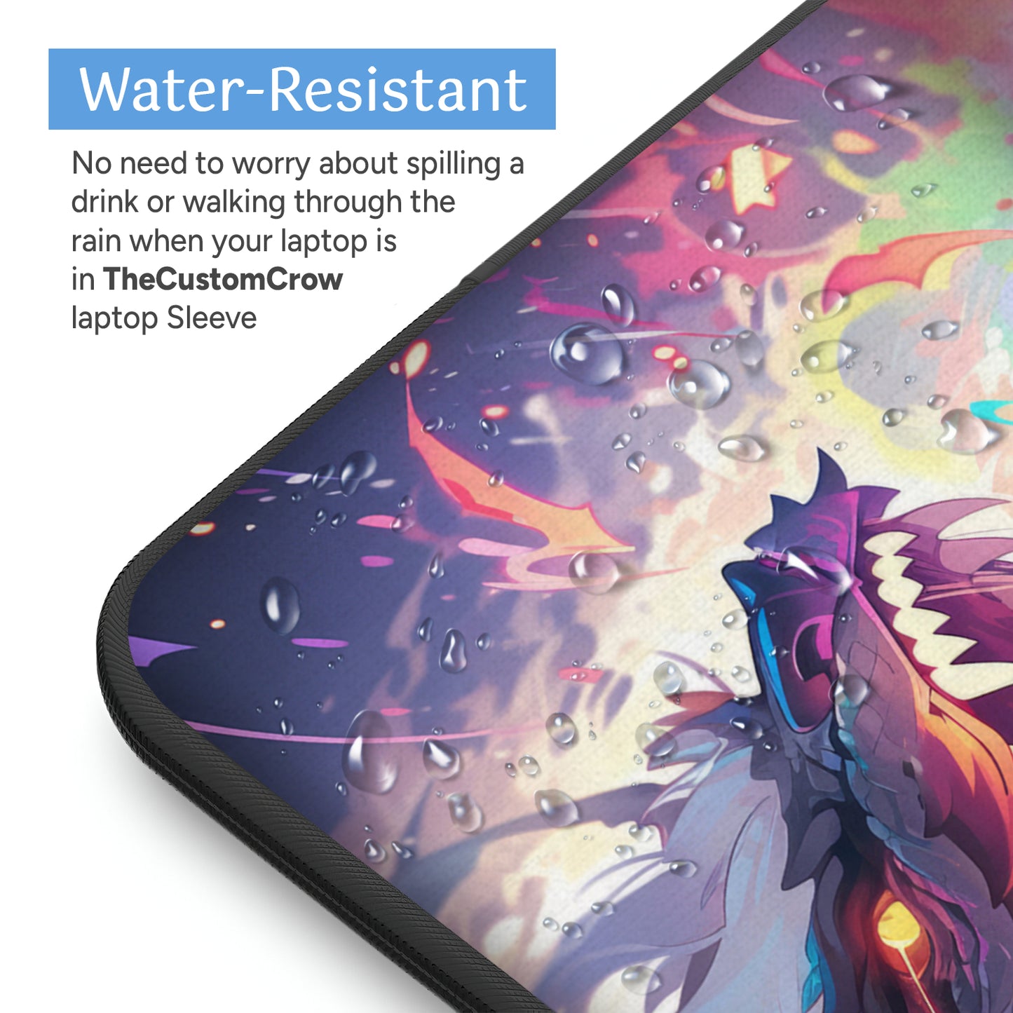 Fiery Dragon’s Roar Laptop Sleeve