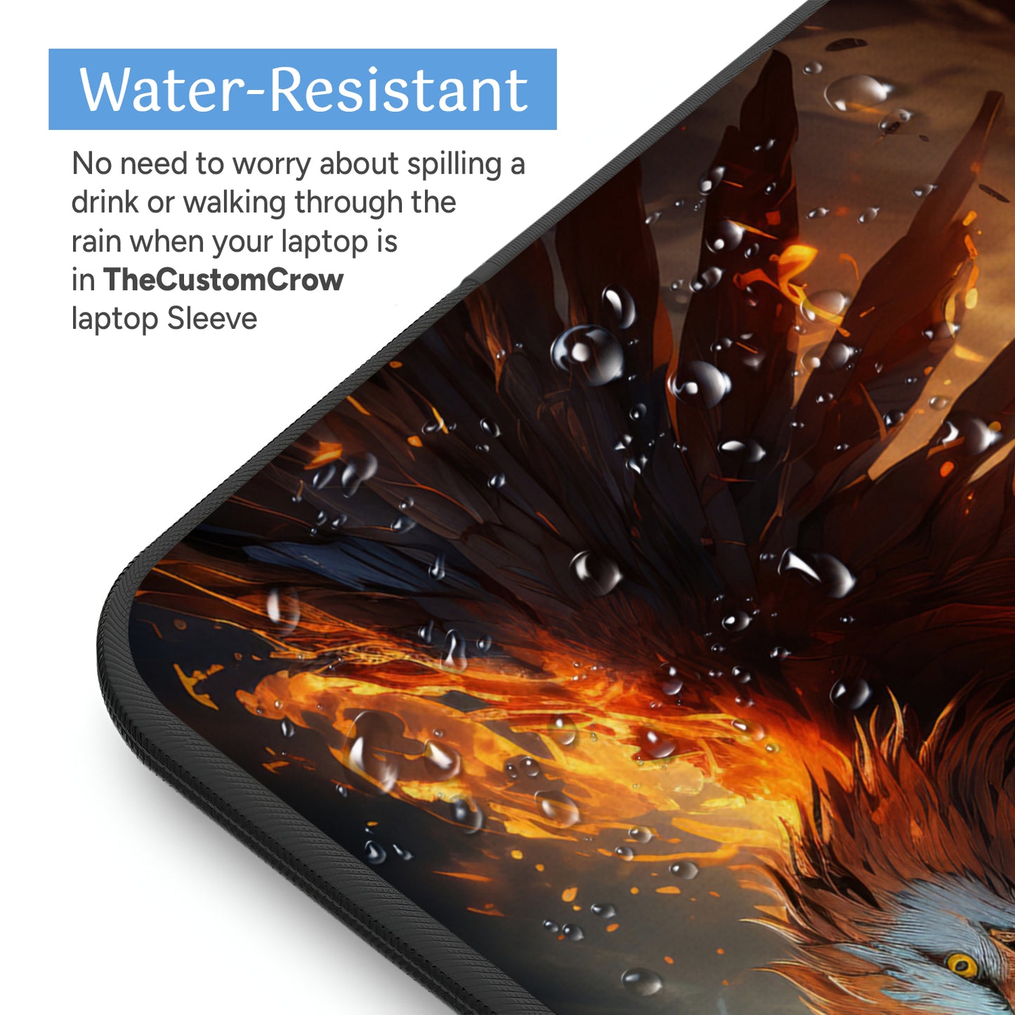 Mystical eagle Flight Laptop Sleeve