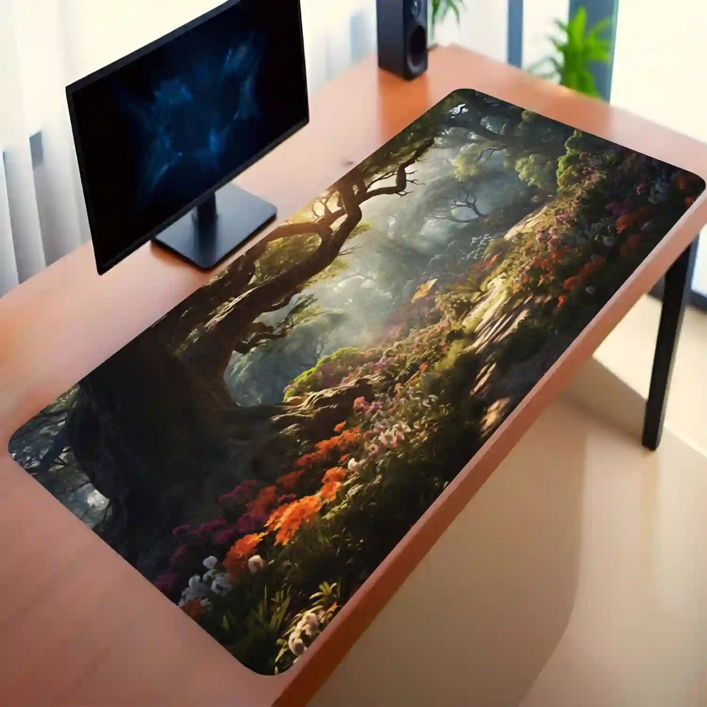 Enchanted Forest Pathway Desk Mat