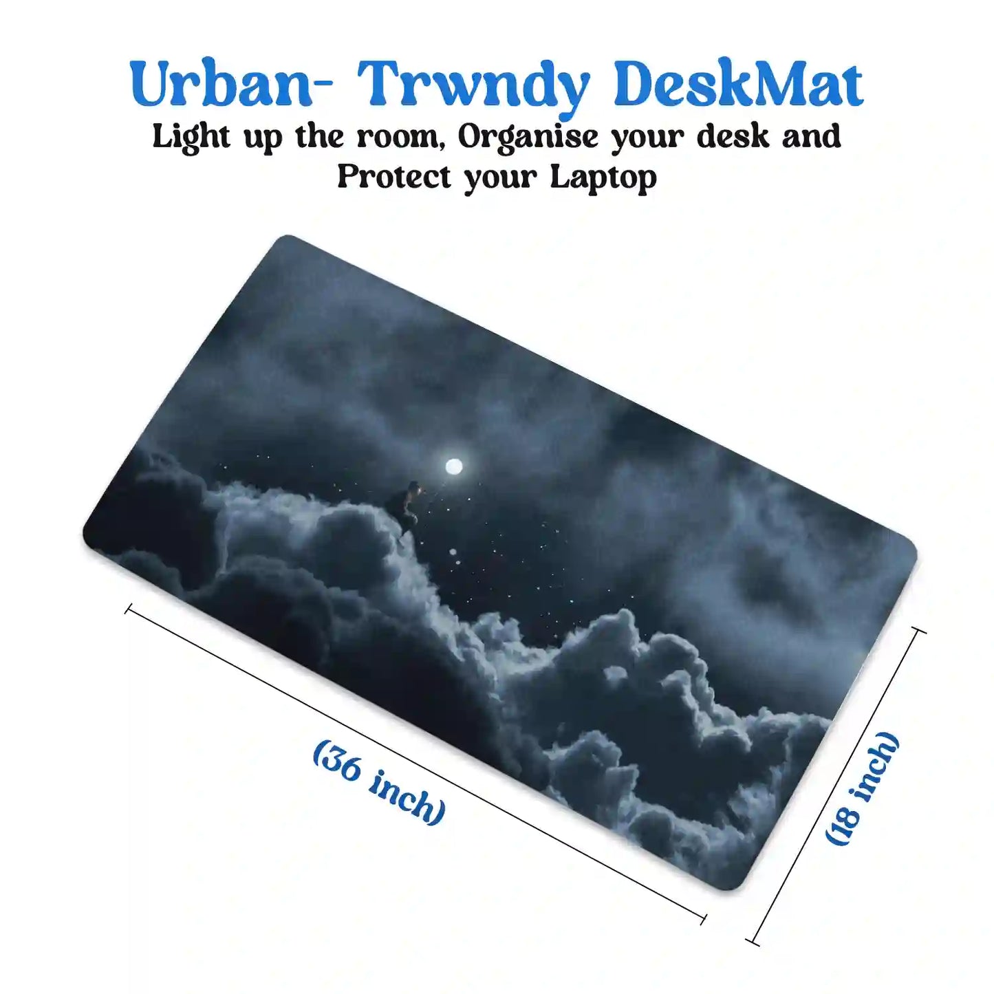 Dreamy Solitude Desk Mat