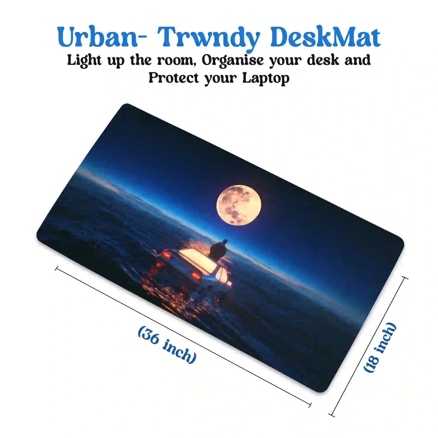 Moonlit Journey Desk Mat
