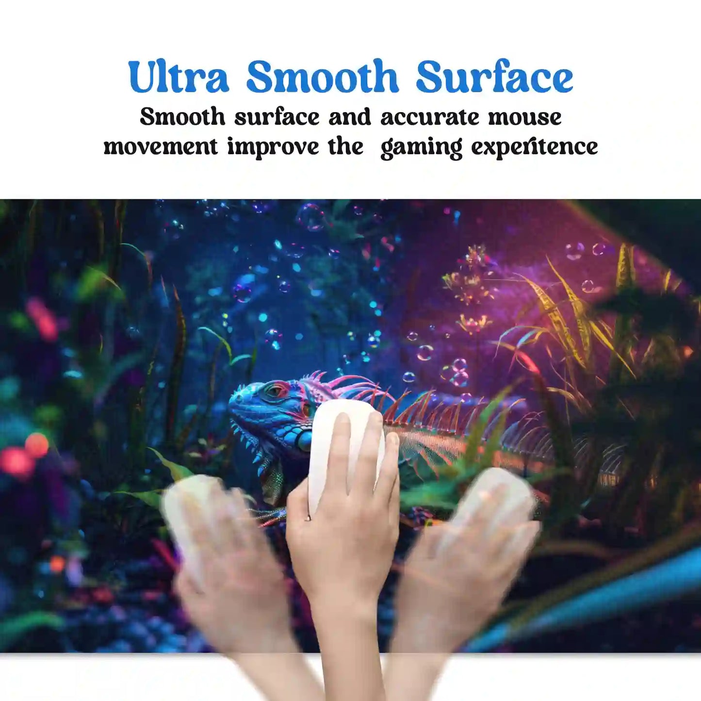 Mystical Jungle Iguana Desk Mat