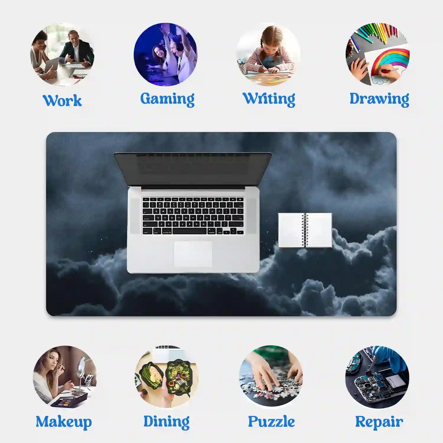 Dreamy Solitude Desk Mat