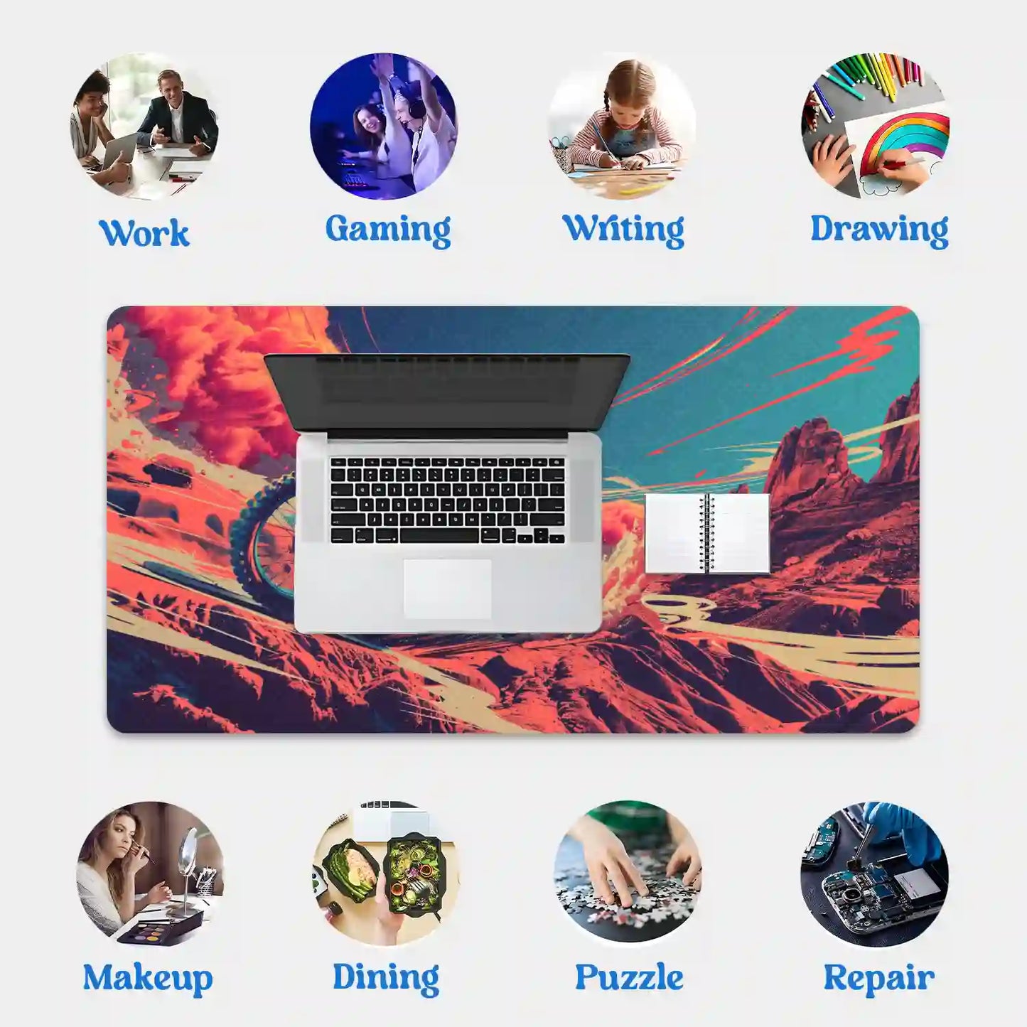 Epic Off-Road Adventure Desk Mat