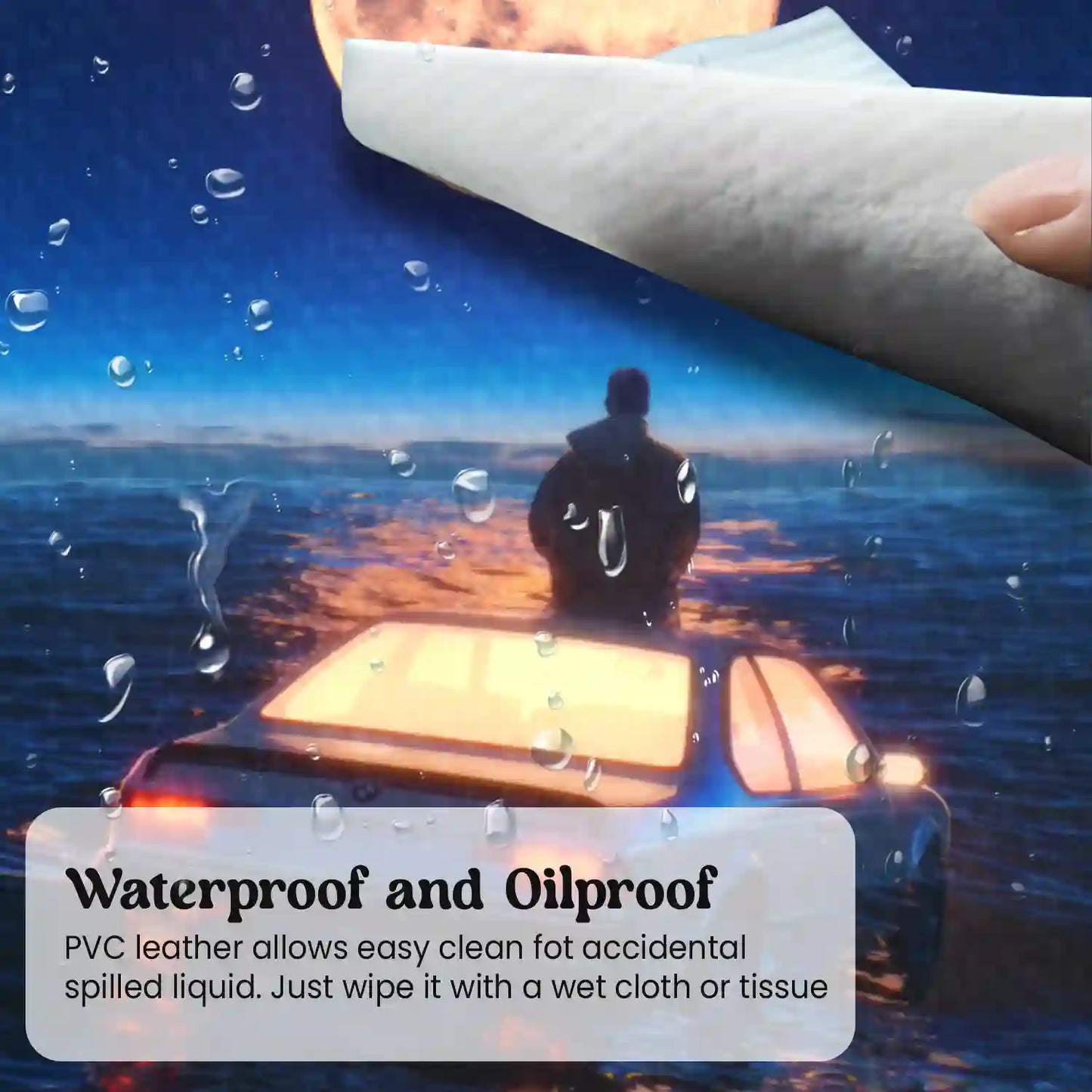 Moonlit Journey Desk Mat