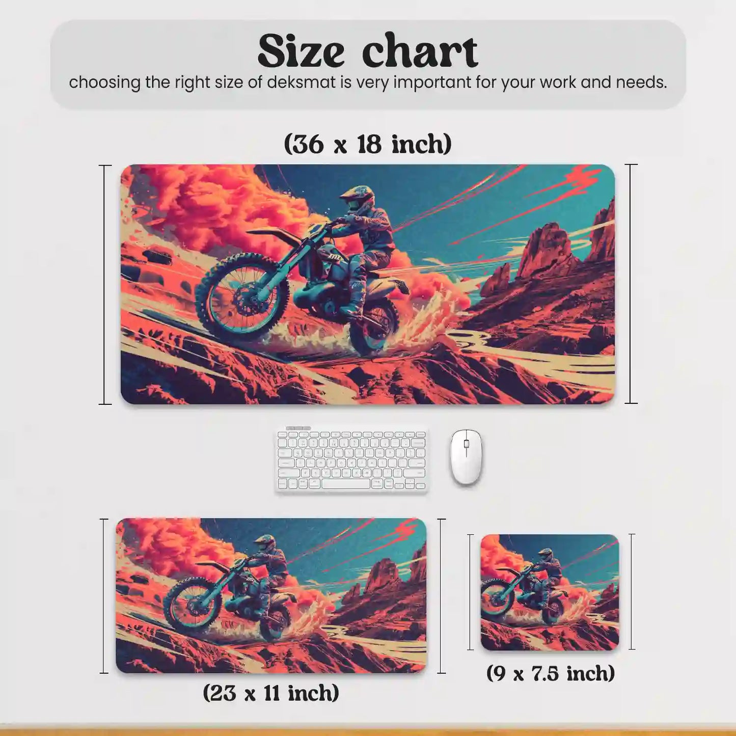 Epic Off-Road Adventure Desk Mat